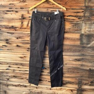 WHITE HOUSE BLACK MARKET | NWT The Extra High Rise Skinny Slim Ankle Black Pants
